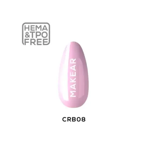 CRB08 Candy Pink - Color Rubber Base