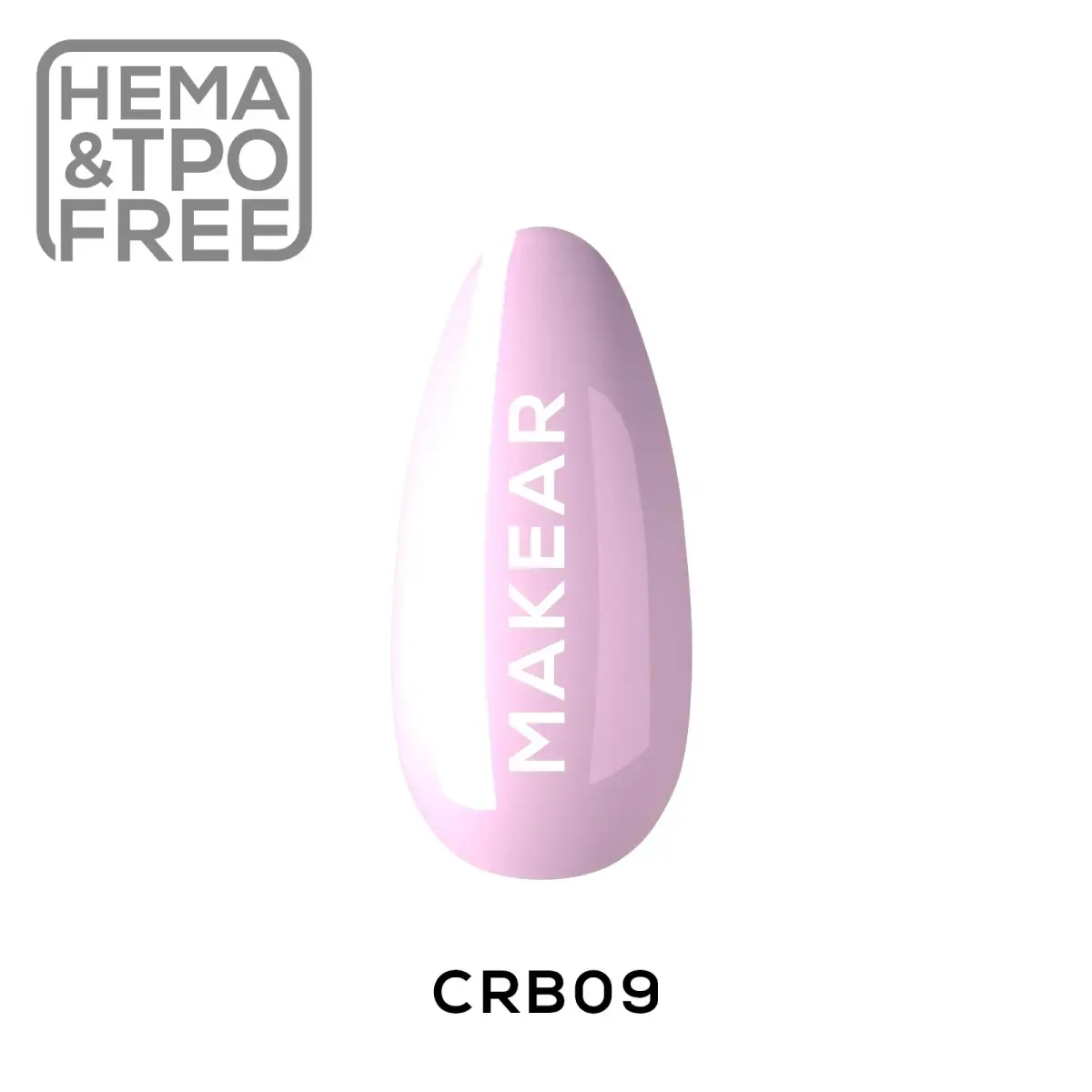 CRB09 Pink - Color Rubber Base