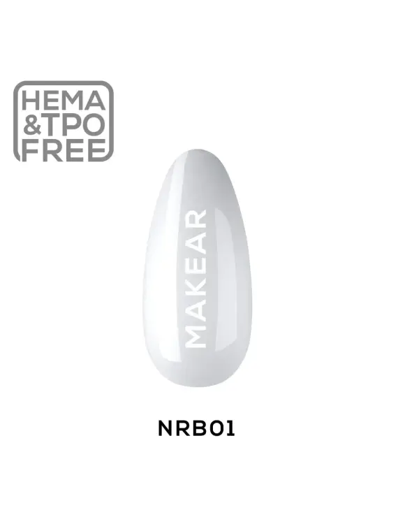 NRB01 White - Nude Rubber Base