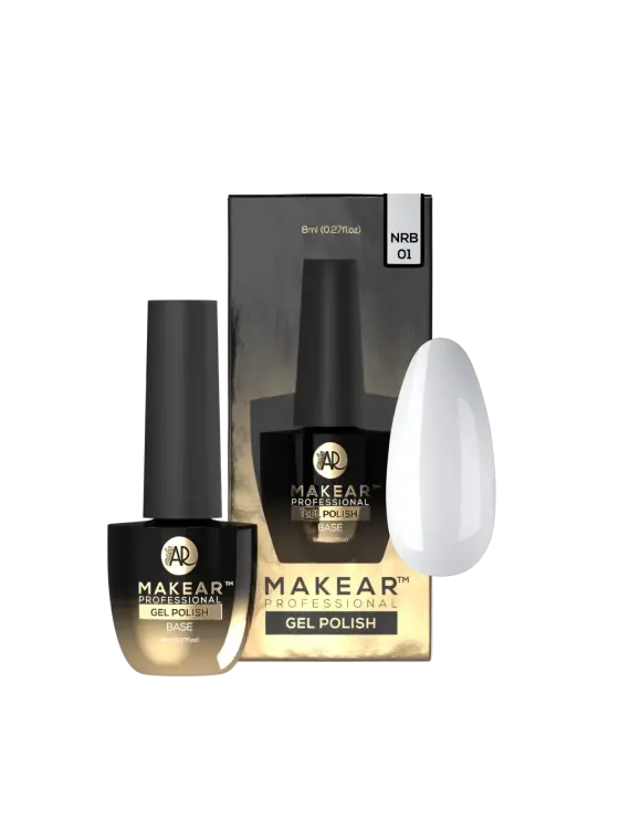 NRB01 White - Nude Rubber Base