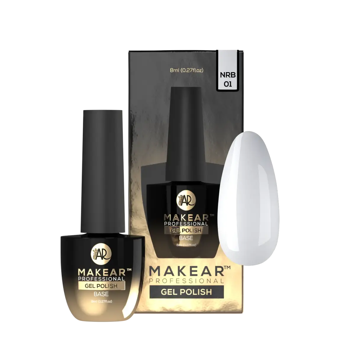 NRB01 White - Nude Rubber Base