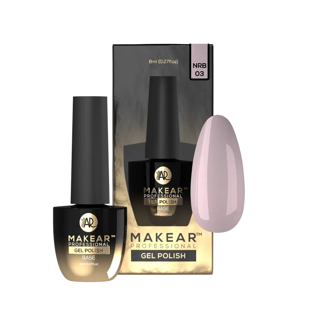 NRB03 Pudding Pink - Nude Rubber Base