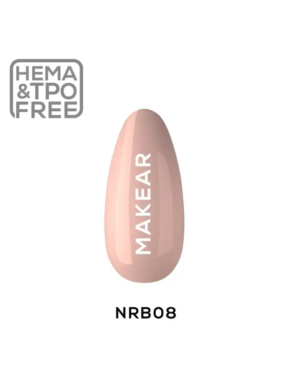 NRB08 Dark Beige - Nude Rubber Base
