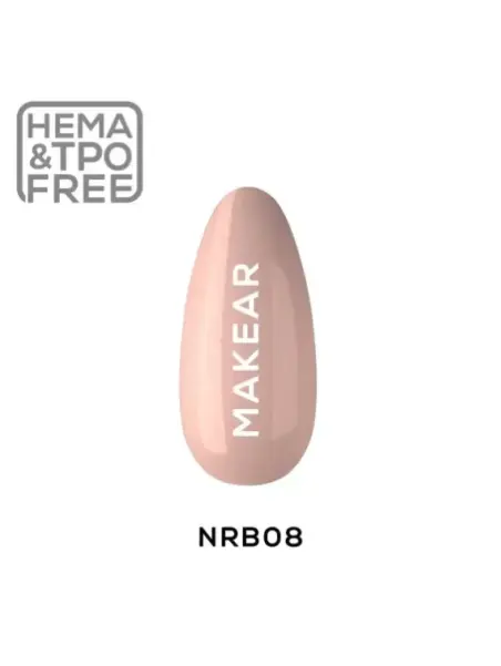 NRB08 Dark Beige - Nude Rubber Base
