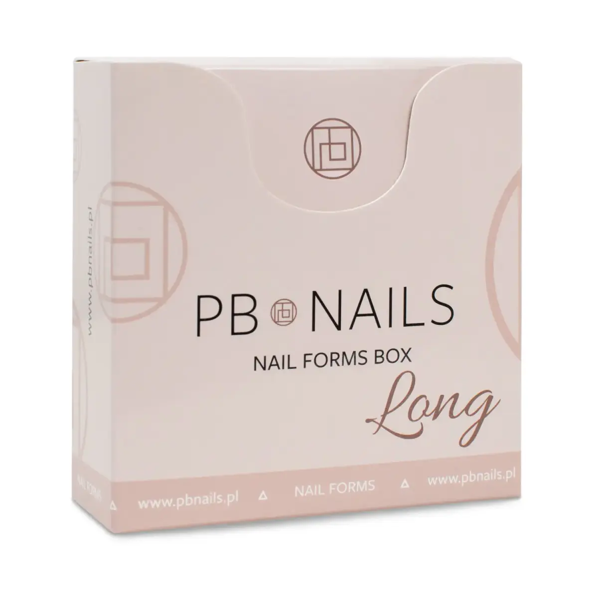Formy do przedłużania paznokci NAIL FORMS BOX LONG 100 szt.