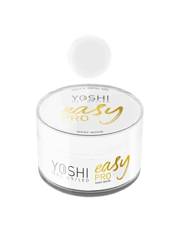 Żel Easy PRO Gel UV LED MILKY WHITE 15 ml