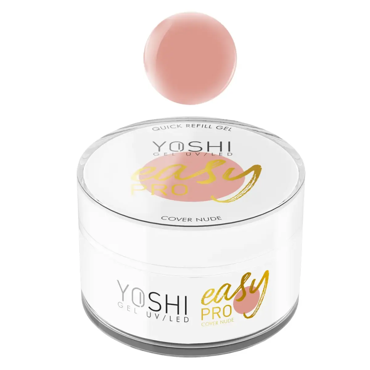 Żel Easy PRO Gel UV LED COVER NUDE 15 ml