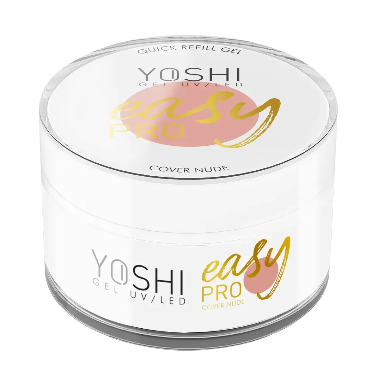 Żel Easy PRO Gel UV LED COVER NUDE 15 ml