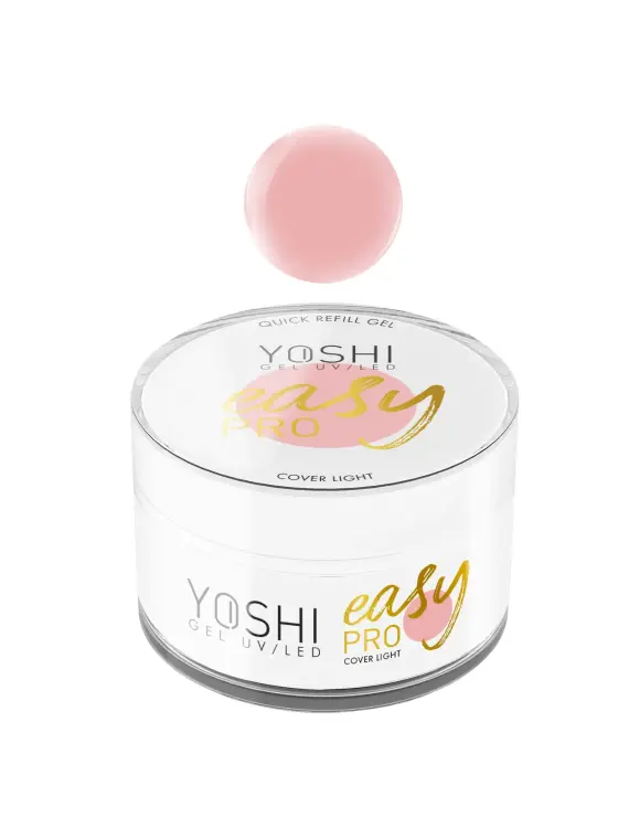 Żel Easy PRO Gel UV LED COVER LIGHT 50 ml