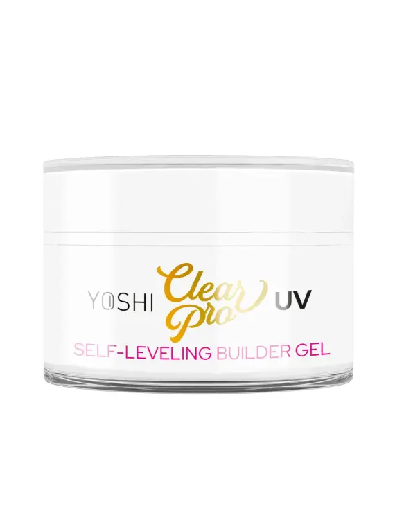 Żel Clear PRO Gel UV LED Self Leveling 50 ml
