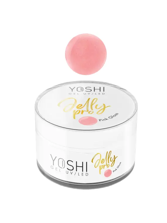 Żel Budujący Jelly PRO Gel UV LED Pink Gloss 15 ml