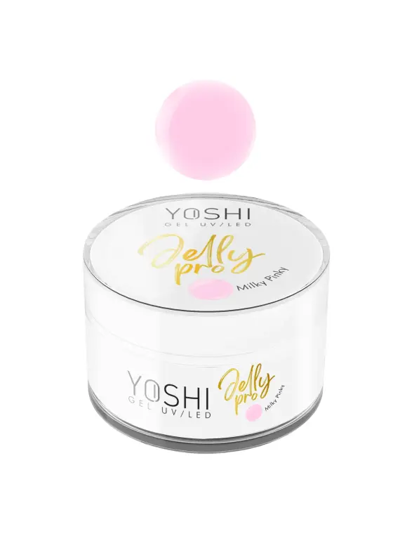 Żel Budujący Jelly PRO Gel UV LED Milky Pinky 15 ml