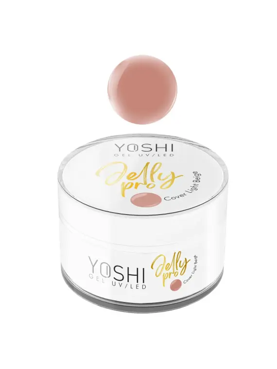 Żel Budujący Jelly PRO Gel UV LED Cover Light Beige 50 ml