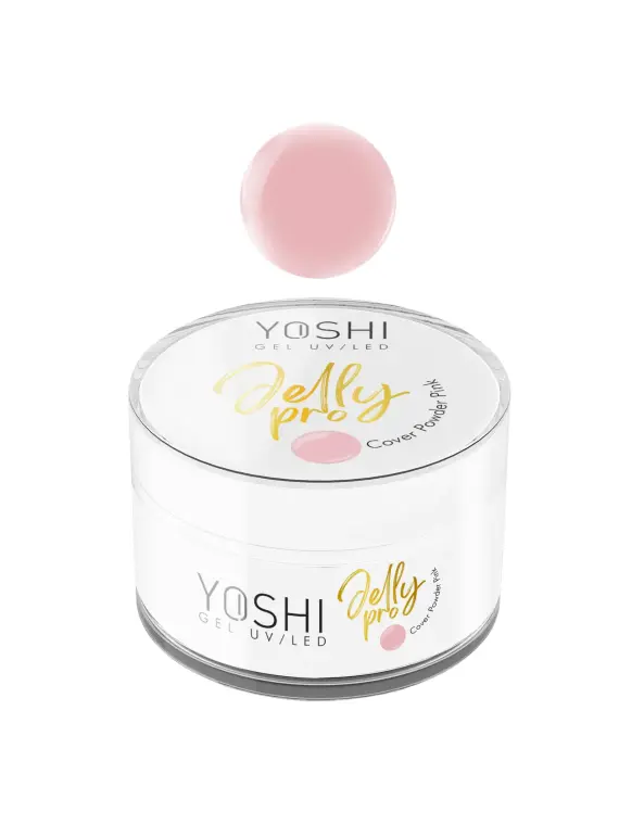 Żel Budujący Jelly PRO Gel UV LED Cover Powder Pink 15 ml