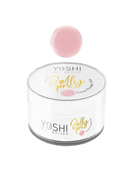 Żel Budujący Jelly PRO Gel UV LED Cover Powder Pink 15 ml