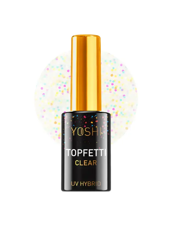UV Hybrid Topfetti Clear 10 ml