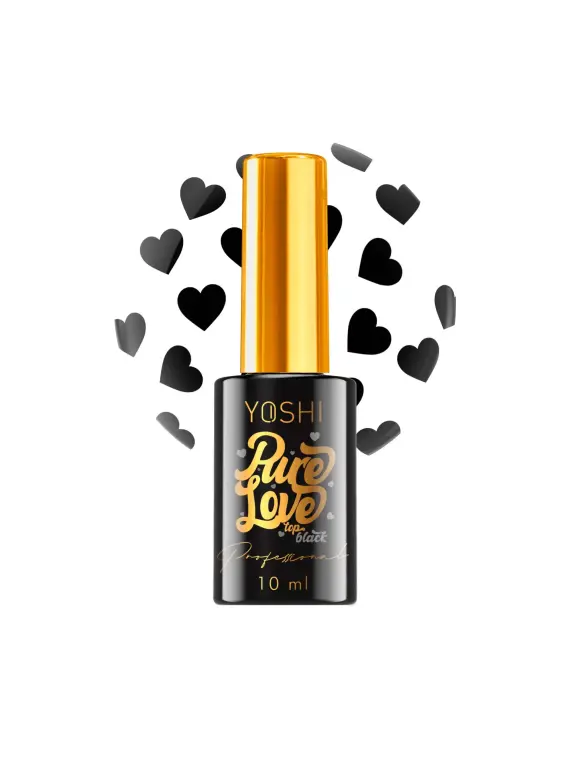 Pure Love Top BLACK UV Hybrid 10 ml