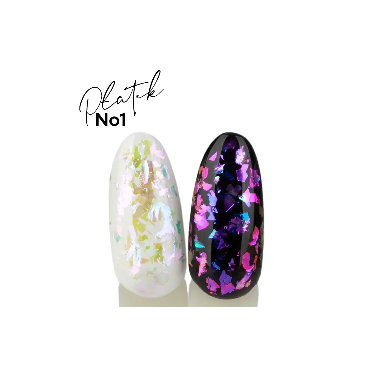 PŁATEK HOLO FLAKES UV LED No1 0