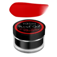 Paint Gel UV LED 5 ml - Fire Red Neon