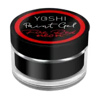 Paint Gel UV LED 5 ml - Fire Red Neon