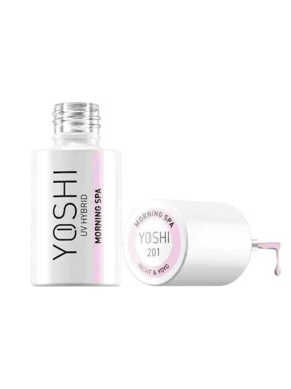 Lakier Hybrydowy UV Hybrid Morning Spa 6 ml - 201