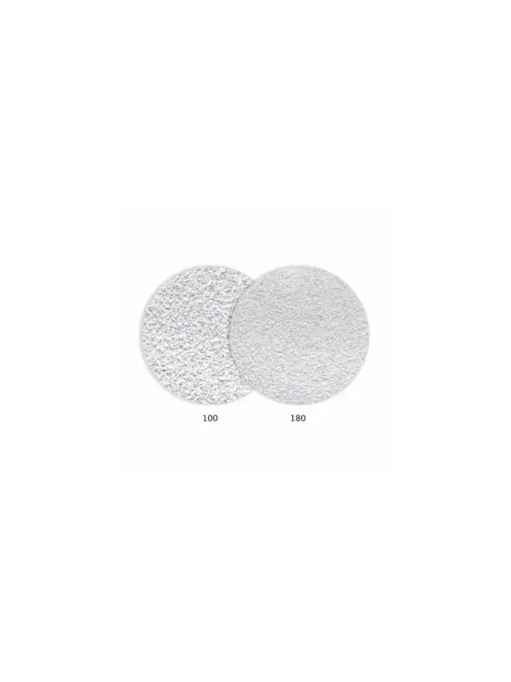 Aba Group Pilnik do paznokci PÓŁKSIĘŻYC 100/180 STANDARD - FLAMING, 25 sztuk