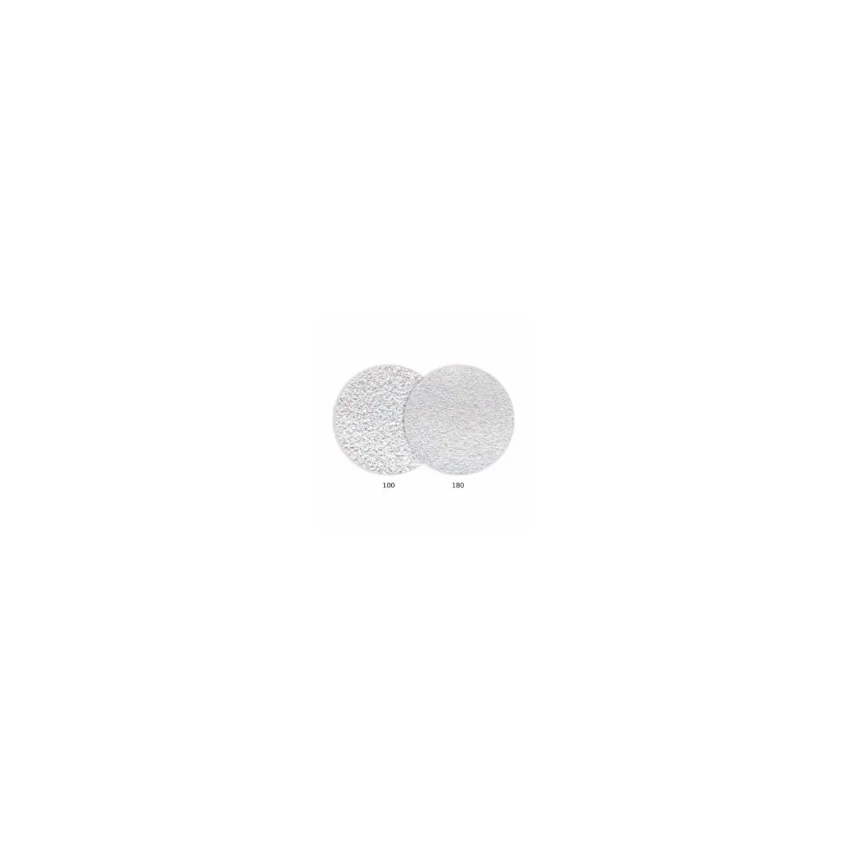 Aba Group Pilnik do paznokci PÓŁKSIĘŻYC 100/180 STANDARD - FLAMING, 25 sztuk