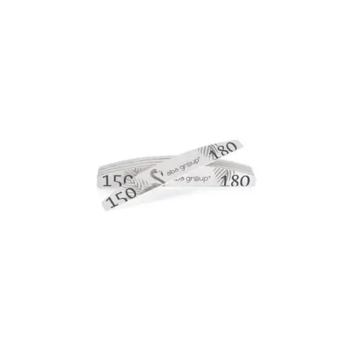 Aba Group Pilnik do paznokci PÓŁKSIĘŻYC 150/180 STANDARD - FLAMING, 25 sztuk