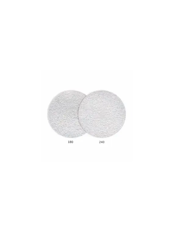 Aba Group Pilnik do paznokci PÓŁKSIĘŻYC 180/240 STANDARD - FLAMING, 25 sztuk