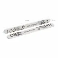 Aba Group Pilnik do paznokci PROSTY 100/180 STANDARD - FLAMING, 25 sztuk