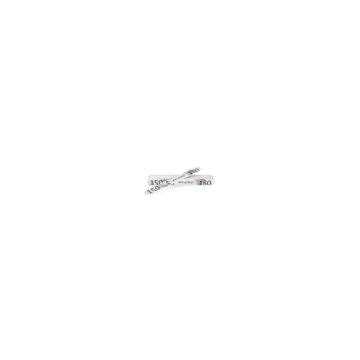 Aba Group Pilnik do paznokci PROSTY 150/180 STANDARD - FLAMING, 25 sztuk
