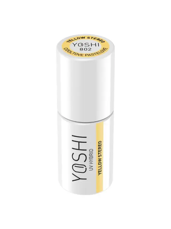 Lakier Hybrydowy UV Hybrid Yellow Stereo 6 ml - 802