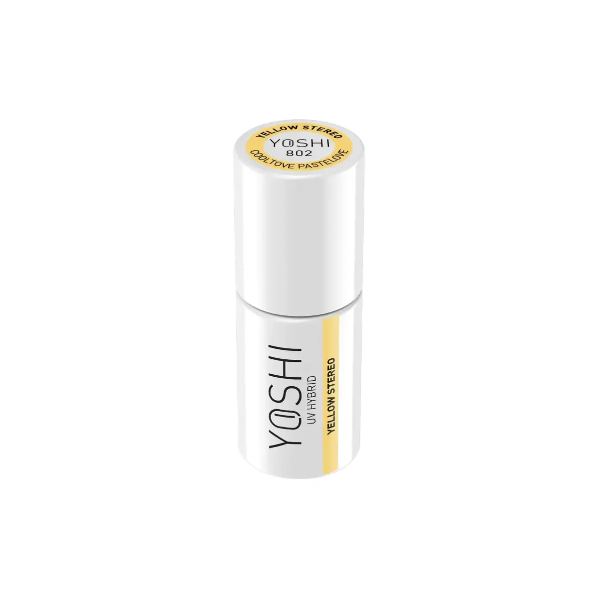 Lakier Hybrydowy UV Hybrid Yellow Stereo 6 ml - 802