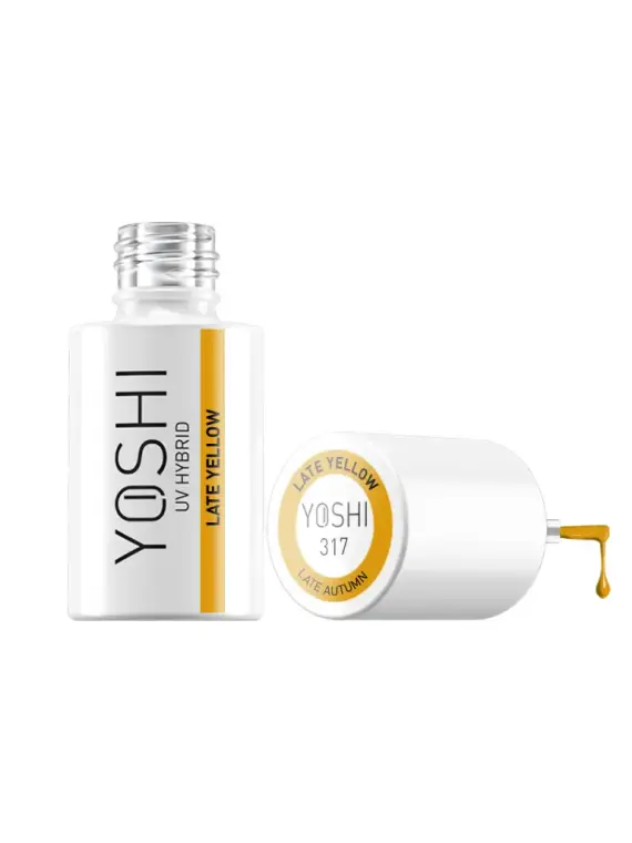 Lakier Hybrydowy UV Hybrid Late Yellow 6 ml - 317
