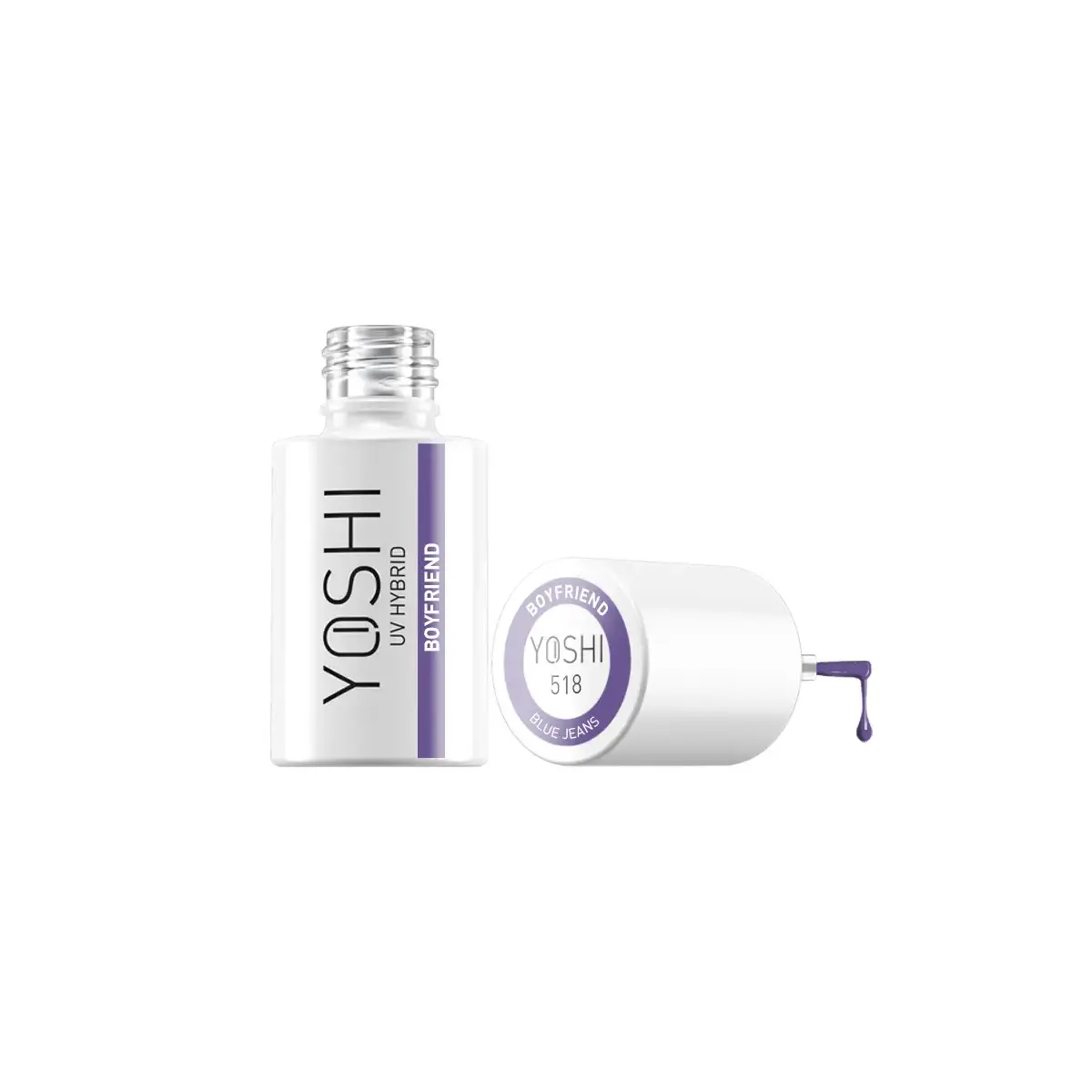 Lakier Hybrydowy UV Hybrid Boyfriend 6 ml - 518