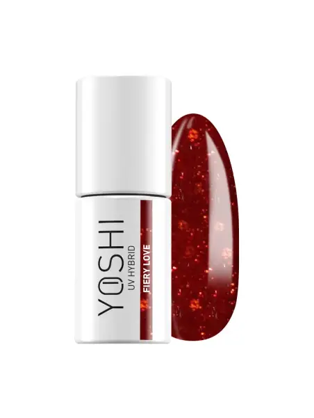 Lakier Hybrydowy UV Hybrid Fiery Love 6 ml - 612
