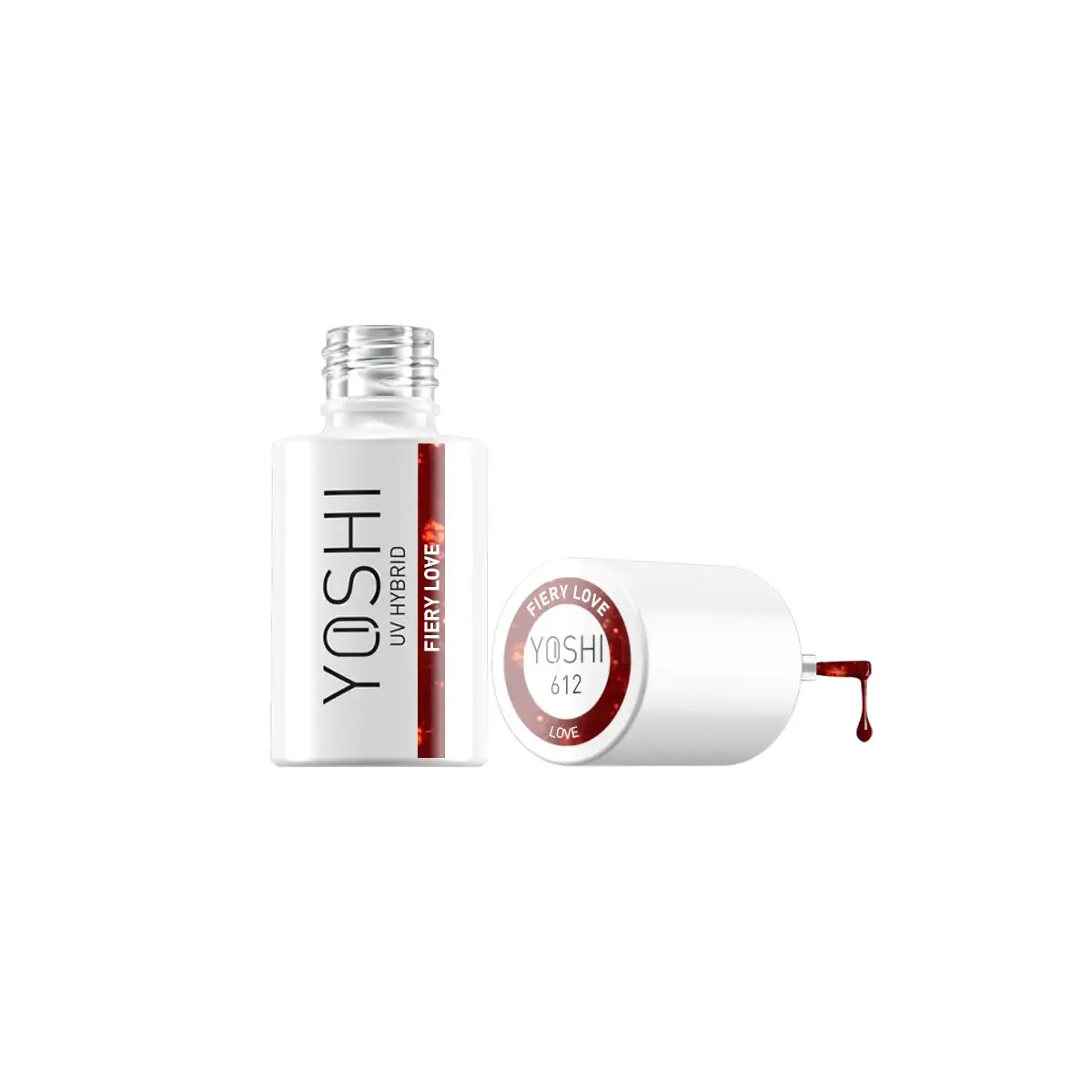 Lakier Hybrydowy UV Hybrid Fiery Love 6 ml - 612