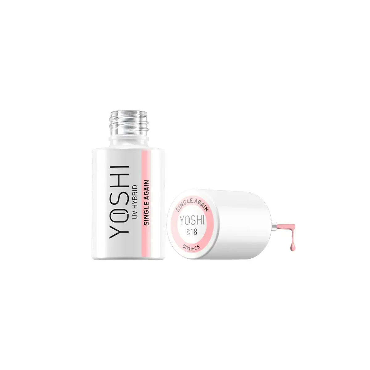Lakier Hybrydowy UV LED Single Again 6 ml - 818