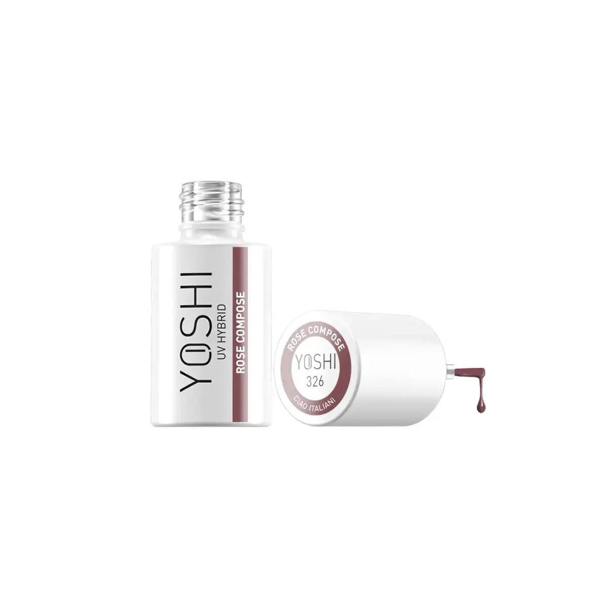 Lakier Hybrydowy 6 ml UV LED Rose Compose - 326