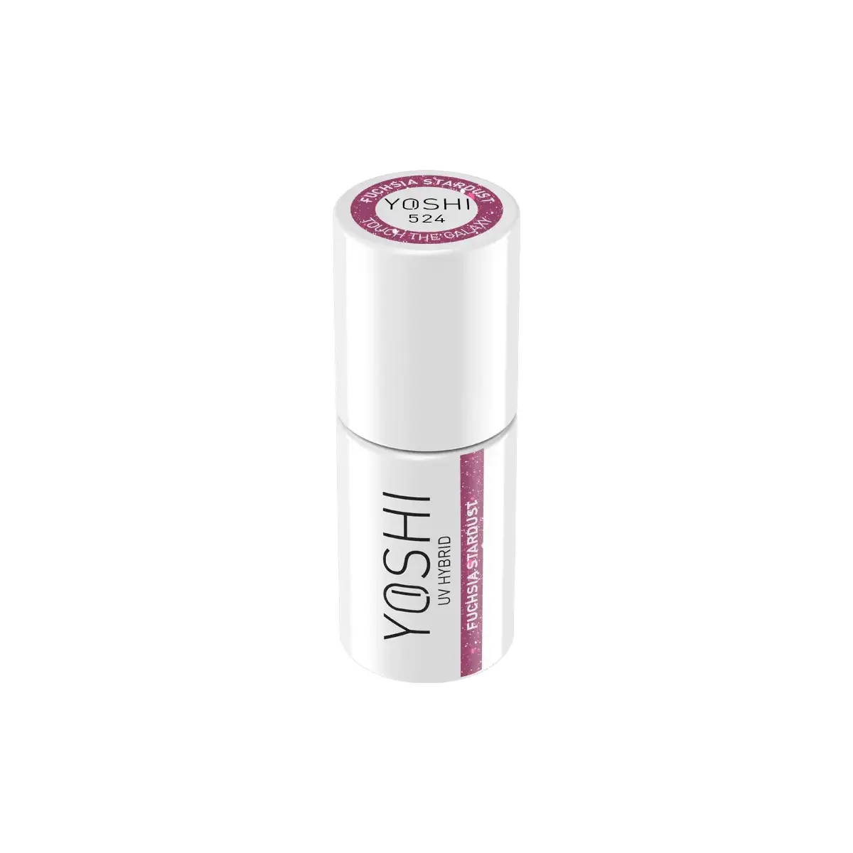 Lakier Hybrydowy UV LED Fuchsia Stardust 6 ml - 524