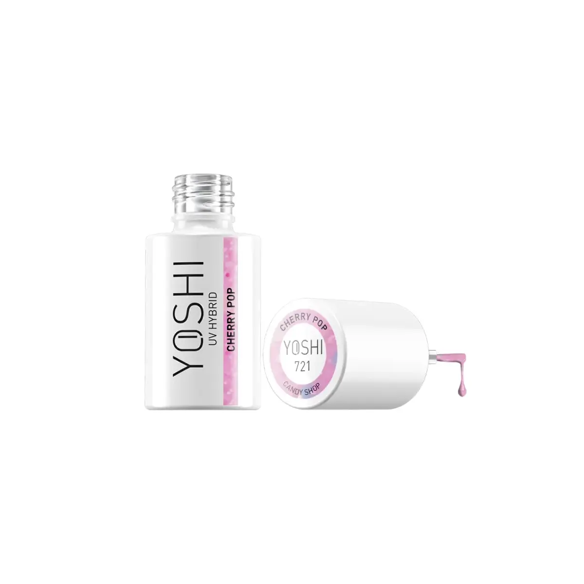 Lakier Hybrydowy UV LED Cherry Pop 6 ml - 721