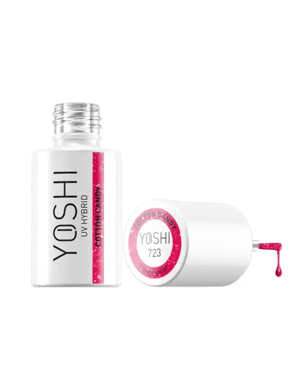 Lakier Hybrydowy UV LED Cotton Candy 6 ml - 723