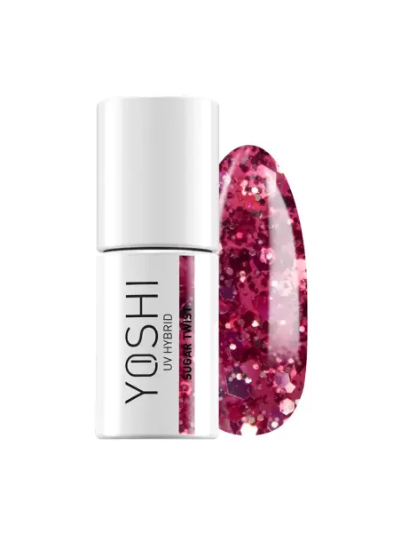 Lakier Hybrydowy UV LED Sugar Twist 6 ml - 724