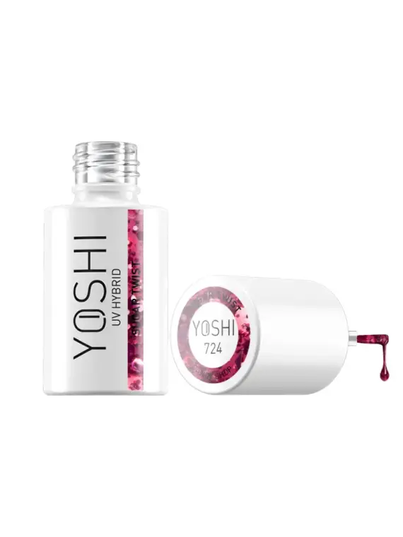 Lakier Hybrydowy UV LED Sugar Twist 6 ml - 724