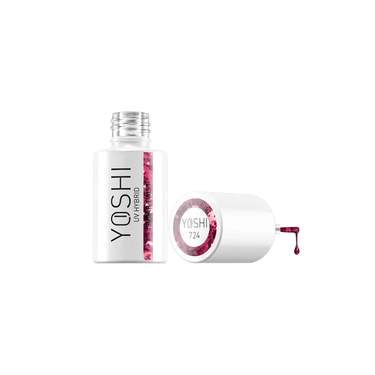 Lakier Hybrydowy UV LED Sugar Twist 6 ml - 724