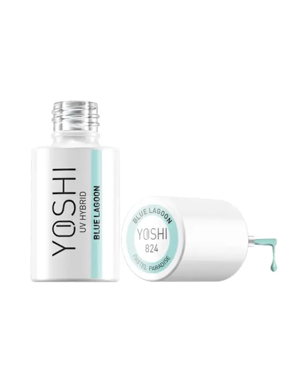 Lakier Hybrydowy UV LED Blue Lagoon 6 ml - 824