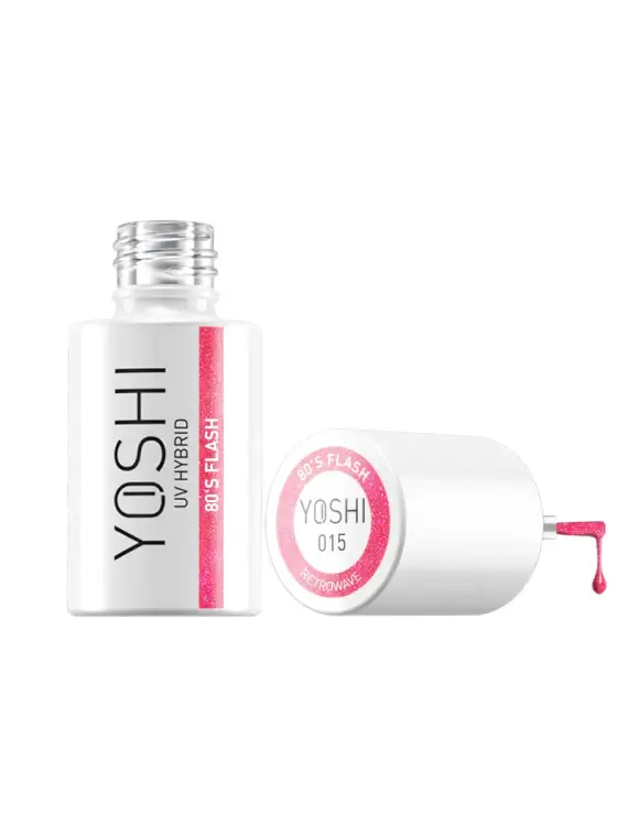 Lakier Hybrydowy UV LED 80'S Flash 6 ml - 015
