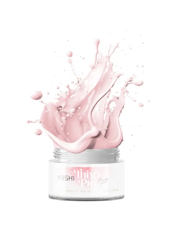 Żel samopoziomujący Thixo PRO Żel UV LED Powder Pink 50ml