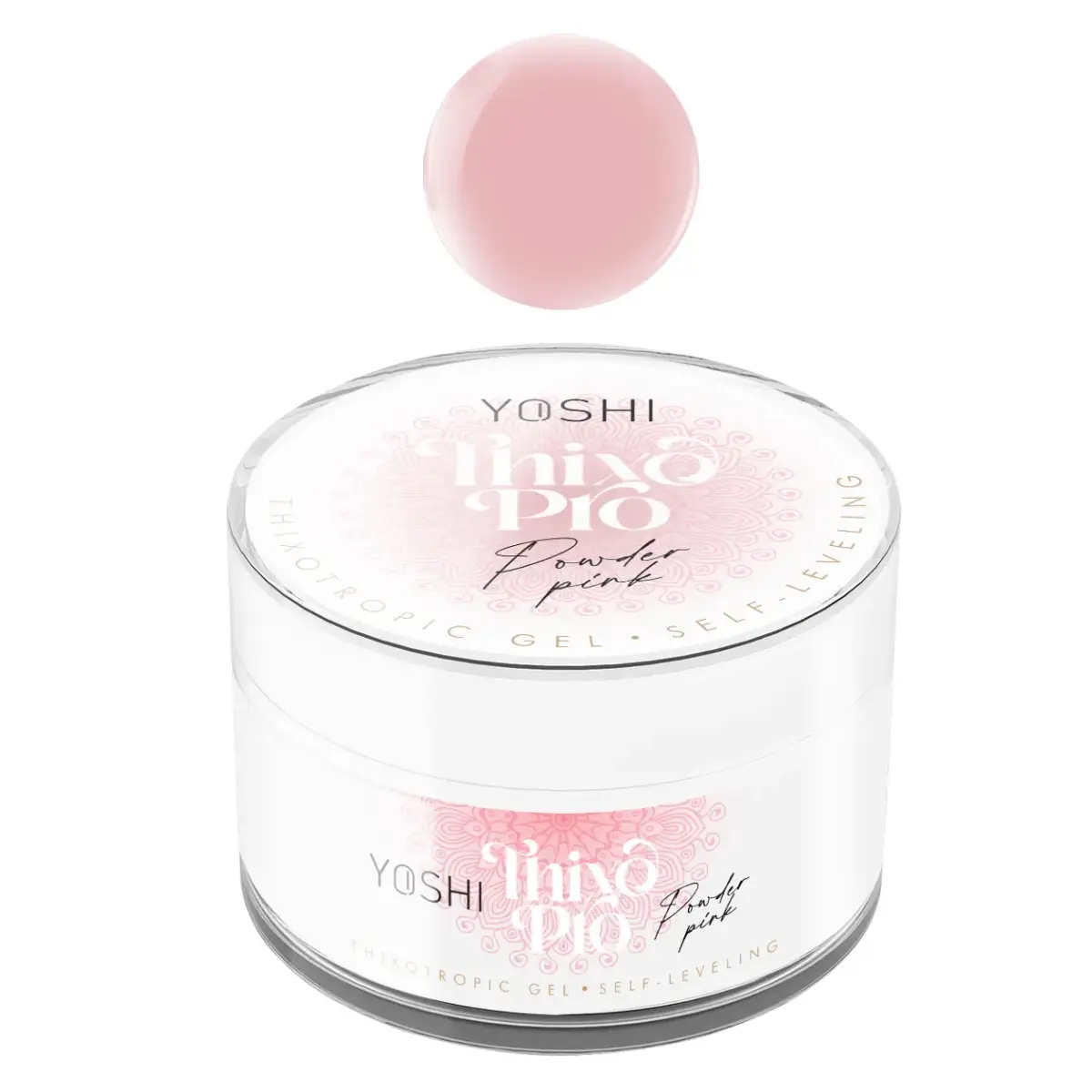 Żel samopoziomujący Thixo PRO Żel UV LED Powder Pink 15 ml