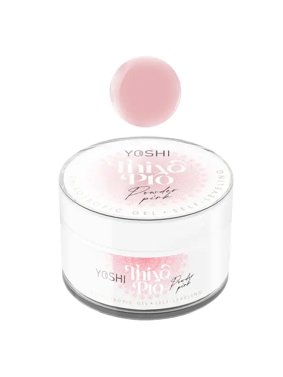 Żel samopoziomujący Thixo PRO Żel UV LED Powder Pink 50ml